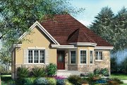 European Style House Plan - 2 Beds 1 Baths 1162 Sq/Ft Plan #25-4122 