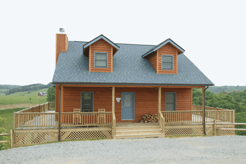 House Plan Design - Cottage Exterior - Front Elevation Plan #472-5