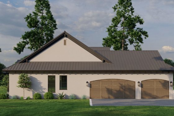 Exterior - Other Elevation for Mediterranean House Plan #923-353 - 4 bed, 3 bath