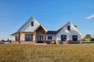 Dream House Plan - Modern Exterior - Front Elevation Plan #430-184