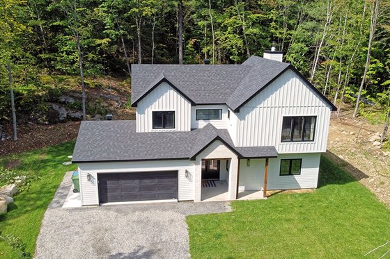 Exterior - Front Elevation 3 for Farmhouse House Plan #23-2848 - 3 bed, 2.5 bath
