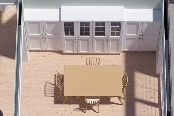 Interior - Kitchen 1 for Cottage House Plan #513-2402 - 2 bed, 2 bath