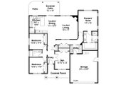 Ranch Style House Plan - 3 Beds 2 Baths 1859 Sq/Ft Plan #124-929 