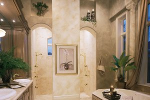 Interior - Master Bathroom for Mediterranean House Plan #930-15 - 5 bed, 6 bath