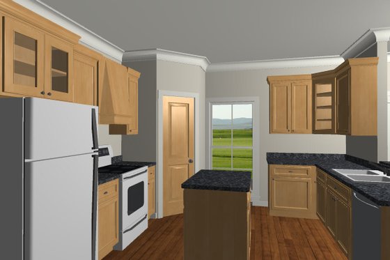 Interior - Other for Country House Plan #44-191 - 2 bed, 1 bath