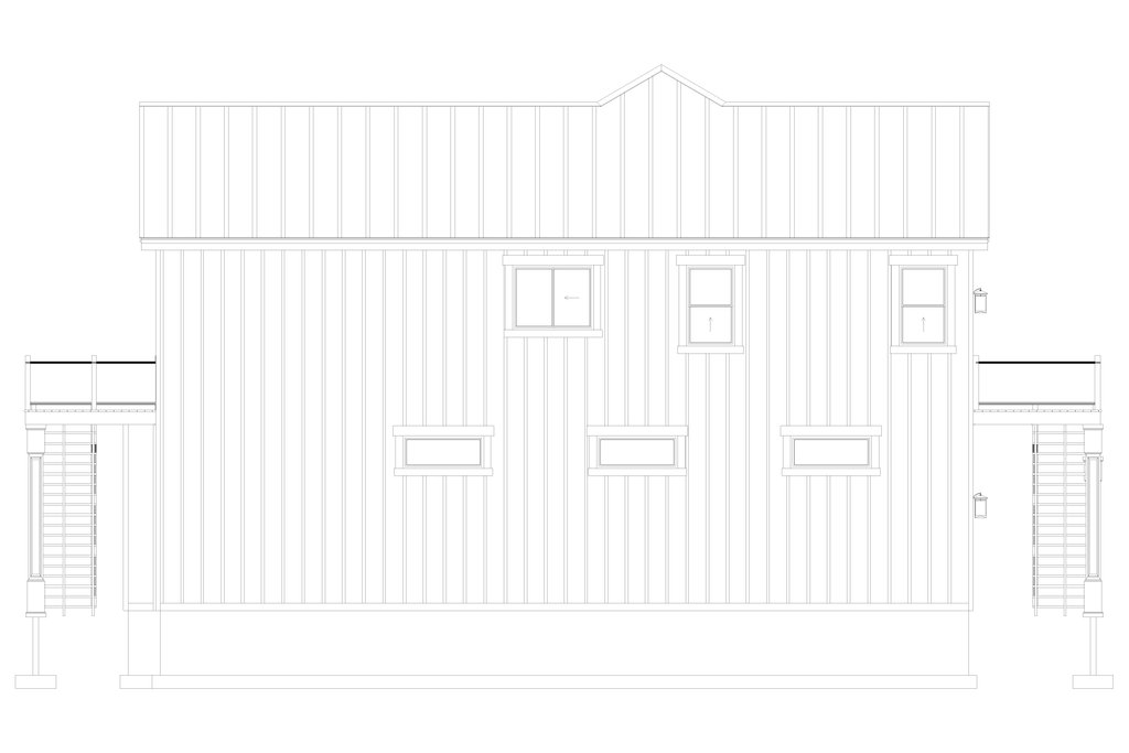 Exterior - Other Elevation 1 for Barndominium House Plan #1060-424 - 3 bed, 2.5 bath