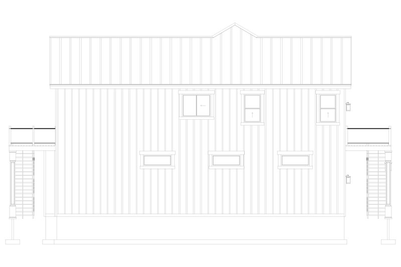 House Design - Exterior - Other Elevation 1 for Barndominium House Plan #1060-424 - 3 bed, 2.5 bath