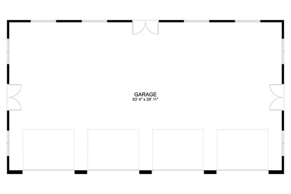 Traditional Floor Plan - Main Floor Plan #1060-310