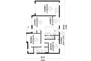 Farmhouse Style House Plan - 2 Beds 1 Baths 1064 Sq/Ft Plan #25-4948 