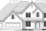 Traditional Style House Plan - 4 Beds 3.5 Baths 3390 Sq/Ft Plan #67-746 