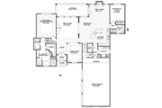Traditional Style House Plan - 3 Beds 3 Baths 3523 Sq/Ft Plan #81-354 