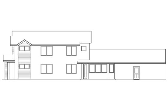 Exterior - Other Elevation 1 House Plan #124-908 - 3 bed, 2.5 bath