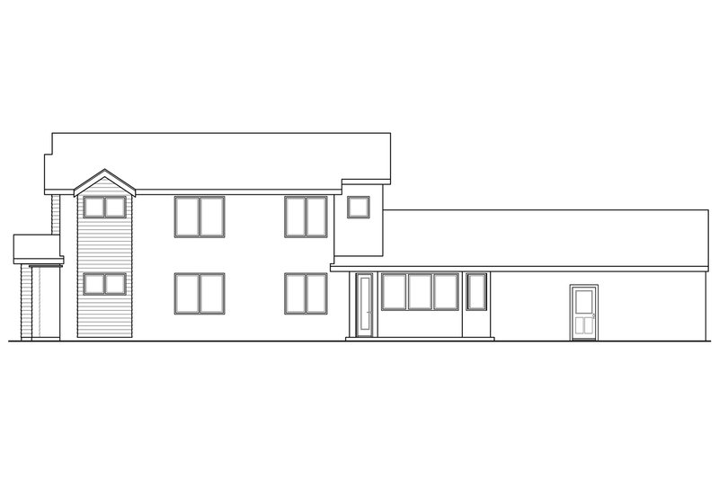 Architectural House Design - Exterior - Other Elevation 1 House Plan #124-908 - 3 bed, 2.5 bath