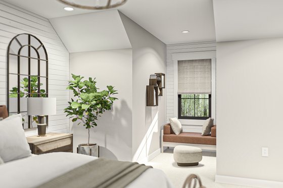 Interior - Master Bedroom for Colonial House Plan #455-549 - 3 bed, 2.5 bath