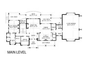 Craftsman Style House Plan - 3 Beds 3.5 Baths 4759 Sq/Ft Plan #920-70 