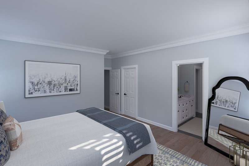 Dream House Plan - Interior - Master Bedroom 1 for Farmhouse House Plan #1060-492 - 3 bed, 3 bath