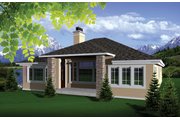 Ranch Style House Plan - 2 Beds 2 Baths 1993 Sq/Ft Plan #70-1073 