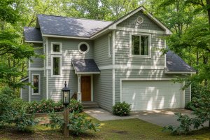 Craftsman Exterior - Front Elevation Plan #96-206