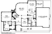 Craftsman Style House Plan - 4 Beds 3.5 Baths 3561 Sq/Ft Plan #70-1254 