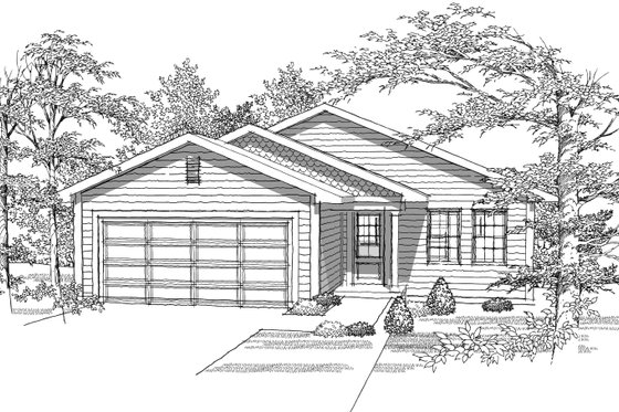 Photo for Ranch House Plan #70-1016 - 2 bed, 1 bath