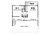 Contemporary Style House Plan - 3 Beds 2 Baths 1298 Sq/Ft Plan #312-602 