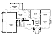 Country Style House Plan - 4 Beds 2.5 Baths 3205 Sq/Ft Plan #15-218 
