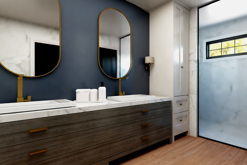 Dream House Plan - Interior - Master Bathroom for Modern House Plan #1064-454 - 3 bed, 2.5 bath