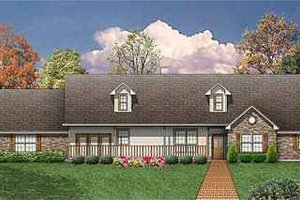 Country Exterior - Front Elevation Plan #84-149