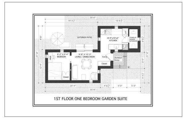Modern Floor Plan - Main Floor Plan #905-7