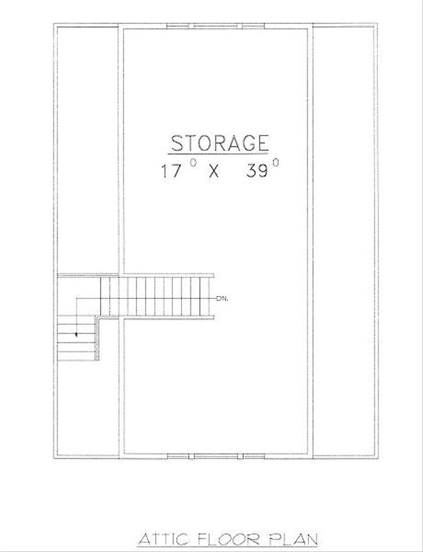 Home Plan - Traditional Floor Plan - Upper Floor Plan #117-551