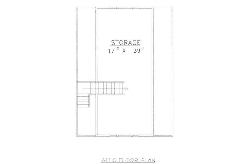 Home Plan - Floor Plan - Upper Floor for Traditional House Plan #117-551, 0 bath