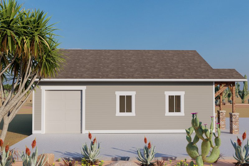 Home Plan - Exterior - Other Elevation for Traditional House Plan #1060-87, 0 bath