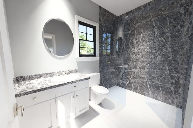 Architectural House Design - Interior - Master Bathroom for Modern House Plan #513-2460 - 3 bed, 2 bath