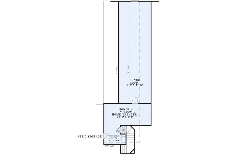 Home Plan - Floor Plan - Upper Floor for Country House Plan #17-2915 - 4 bed, 3.5 bath