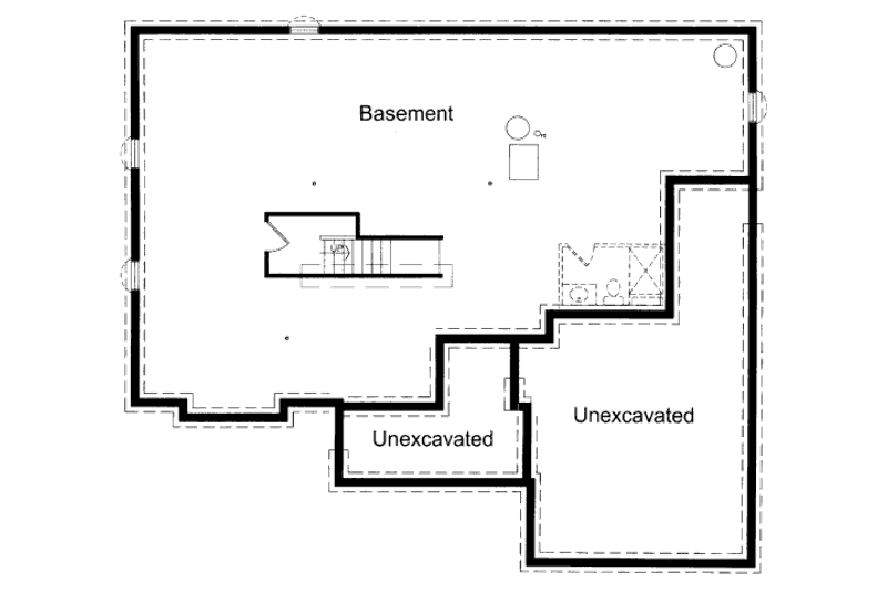 Dream House Plan - Floor Plan - Other Floor for Cottage House Plan #46-410 - 3 bed, 2 bath