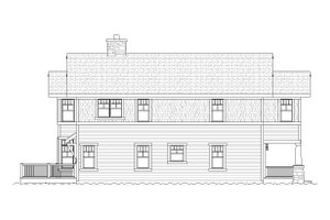 Exterior - Other Elevation 1 for Craftsman House Plan #901-55 - 4 bed, 3.5 bath