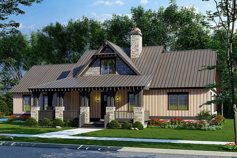 Dream House Plan - Exterior - Front Elevation 3 for Country House Plan #923-226 - 3 bed, 2.5 bath