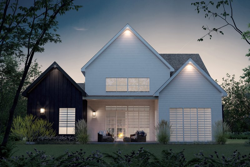 Home Plan - Exterior - Rear Elevation for Farmhouse House Plan #23-2781 - 3 bed, 2.5 bath
