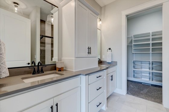 Interior - Master Bathroom for Modern House Plan #20-2475 - 3 bed, 2 bath