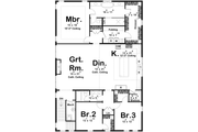 Barndominium Style House Plan - 3 Beds 3 Baths 2569 Sq/Ft Plan #455-613 Floor 