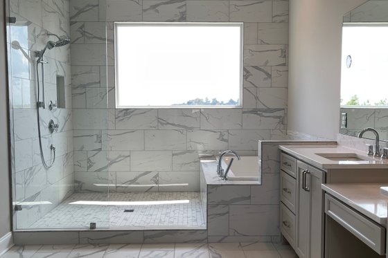 Interior - Master Bathroom 1 for Modern House Plan #437-130 - 4 bed, 4 bath