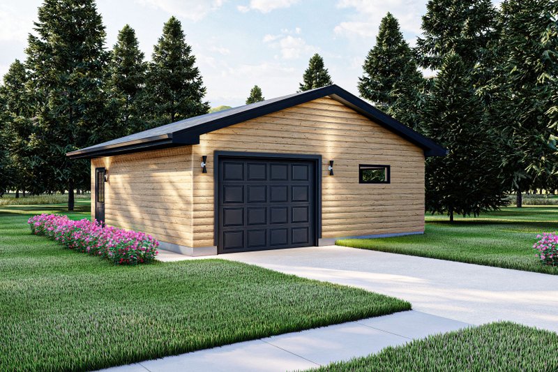 Architectural House Design - Traditional Exterior - Front Elevation Plan #455-537