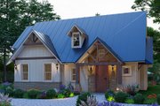 Craftsman Style House Plan - 3 Beds 2 Baths 1702 Sq/Ft Plan #54-557 