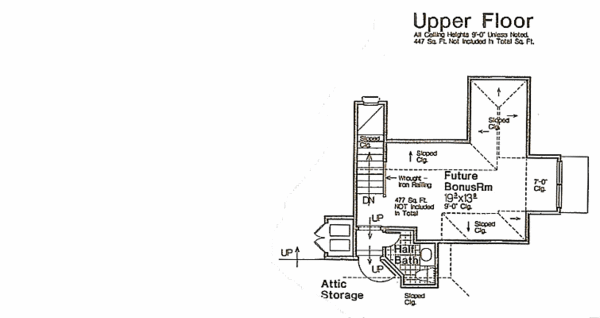 House Plan Design - European Floor Plan - Other Floor Plan #310-965