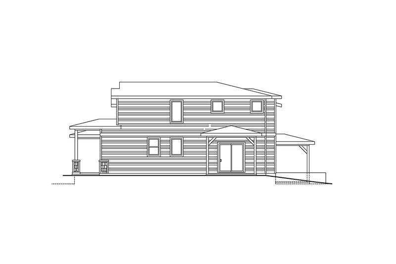 Dream House Plan - Exterior - Other Elevation 1 for Craftsman House Plan #124-1475 - 9 bed, 7.5 bath