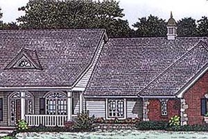 Traditional Exterior - Front Elevation Plan #310-168