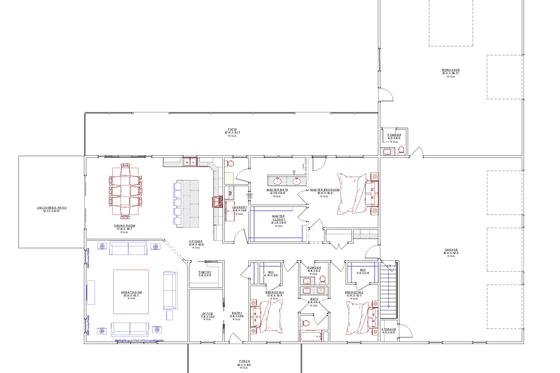 Photo 9 for Barndominium House Plan #1109-27 - 3 bed, 2.5 bath