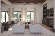 Cottage Style House Plan - 5 Beds 3.5 Baths 5116 Sq/Ft Plan #455-597 
