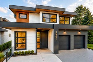 Architectural House Design - Exterior - Front Elevation for Contemporary House Plan #1101-69 - 3 bed, 3.5 bath
