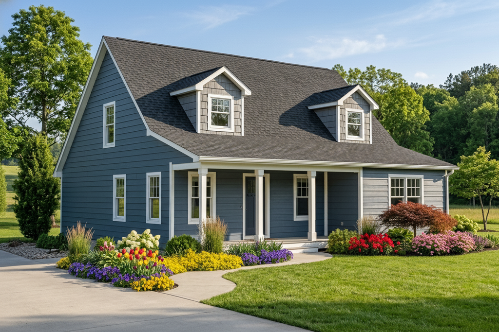 Exterior - Front Elevation 2 for Cottage House Plan #1064-22 - 3 bed, 2.5 bath